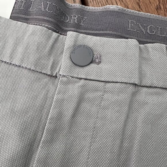 NWT! NEW! English Laundry Mens Midweight Flat Front Short -GREY US 32 - Picture 5 of 13